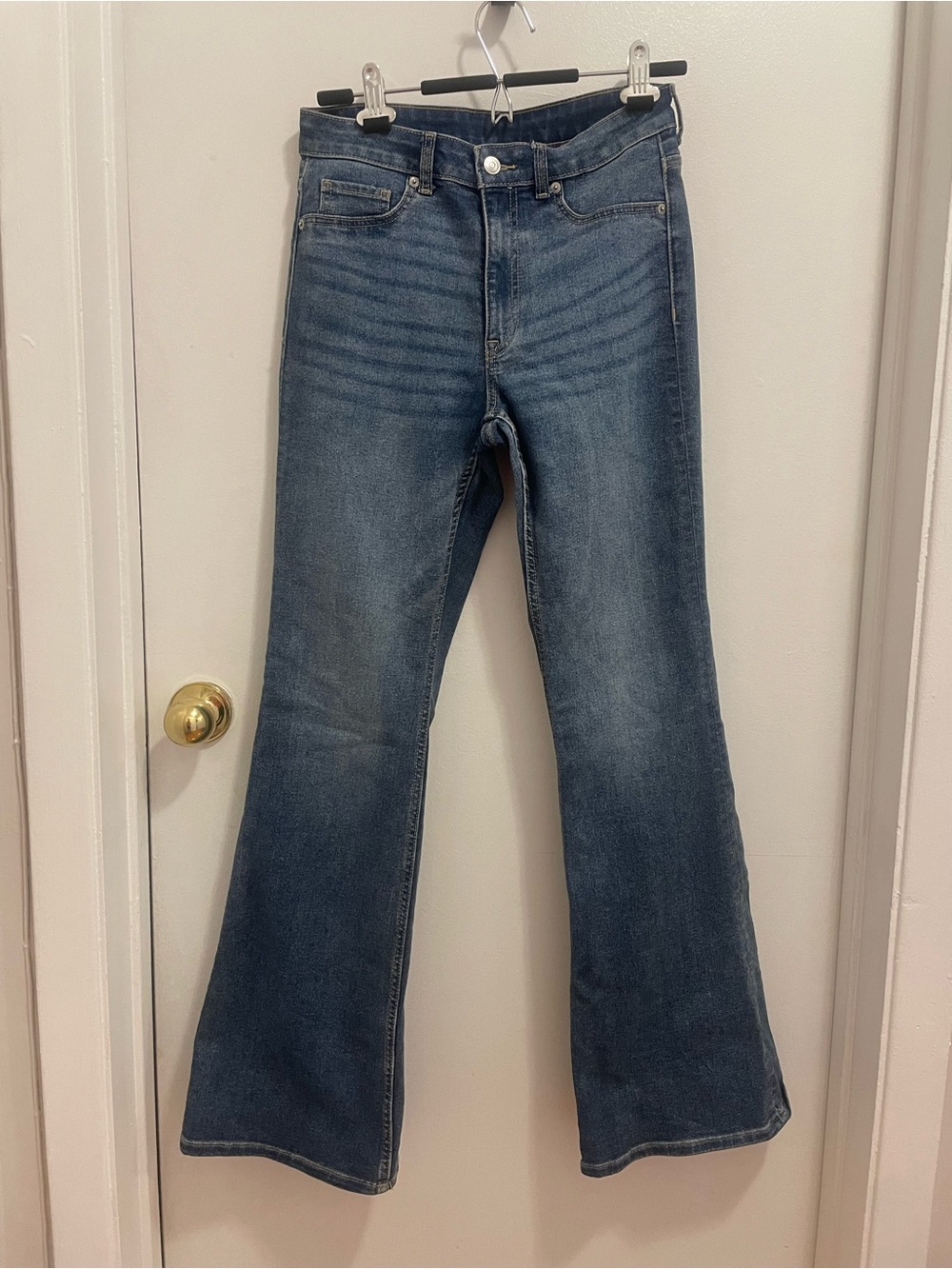 H&M Medium Wash Flare Jeans